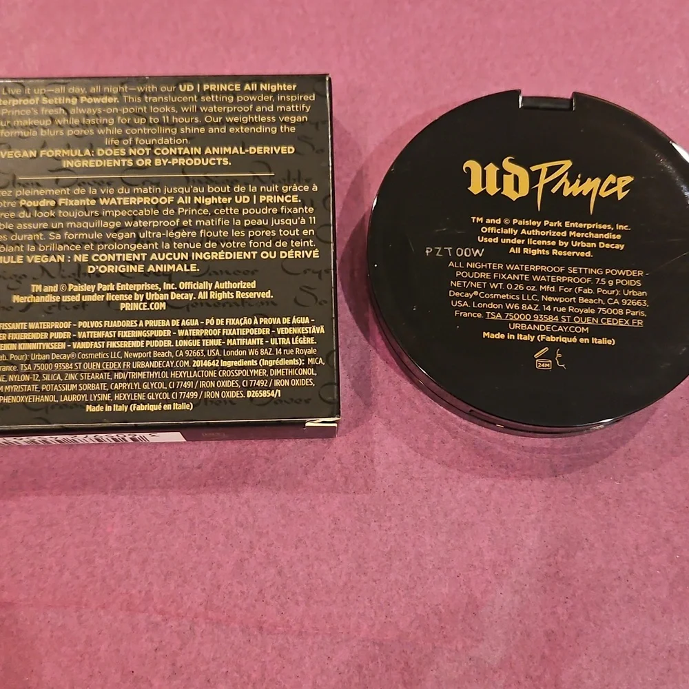 Urban Decay Prince All Nighter Waterproof Setting Powder UNIVERSAL - Picture 2 of 4